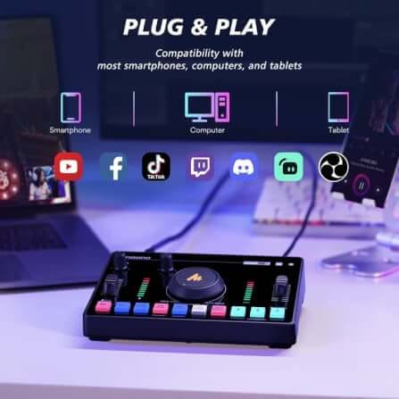 สตูดิโอสตรีมมิ่ง MAONOCASTER AMC2 NEO - สีดำ_5