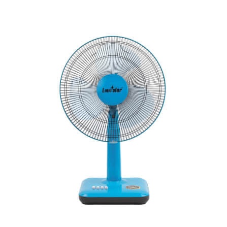 พัดลมตั้งโต๊ะ 16 นิ้ว เลิฟสตาร์ รุ่น 1680 สีฟ้า_1
