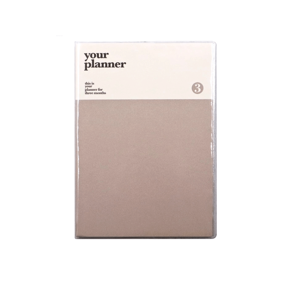 สมุดแพลนเนอร์ ราย 3 เดือน ROPAMODA รุ่น 67753 ขนาด 15.1 X 21.1 ซม. สีน้ำตาล_1
