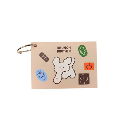 สมุดโน้ตมีห่วง ROPAMODA รุ่น ROMANE RING MEMO 10414 ขนาด 10.5 X 7.4 ซม. 65 แผ่น สีครีม (ลายลิขสิทธิ์แท้)_0