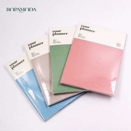 สมุดแพลนเนอร์ ราย 3 เดือน ROPAMODA รุ่น 67753 ขนาด 15.1 X 21.1 ซม. สีเขียว_4