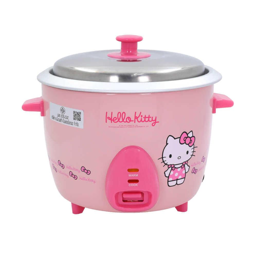 หม้อหุงข้าว HELLO KITTY KASHIWA รุ่น RC-818 ขนาด 1.8 ลิตร สีชมพู_0