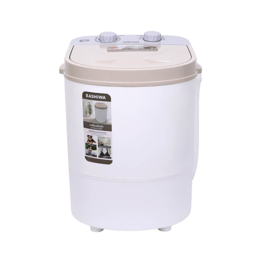 เครื่องซักผ้า KASHIWA รุ่น XPB25 ขนาด 2.5 กก.  สีขาว_0