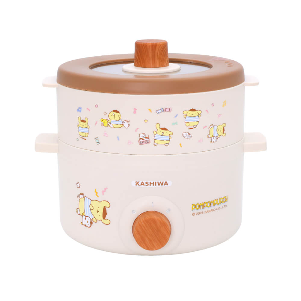 หม้ออเนกประสงค์ KASHIWA รุ่น KW-141 POMPOMPURIN สีน้ำตาล_0