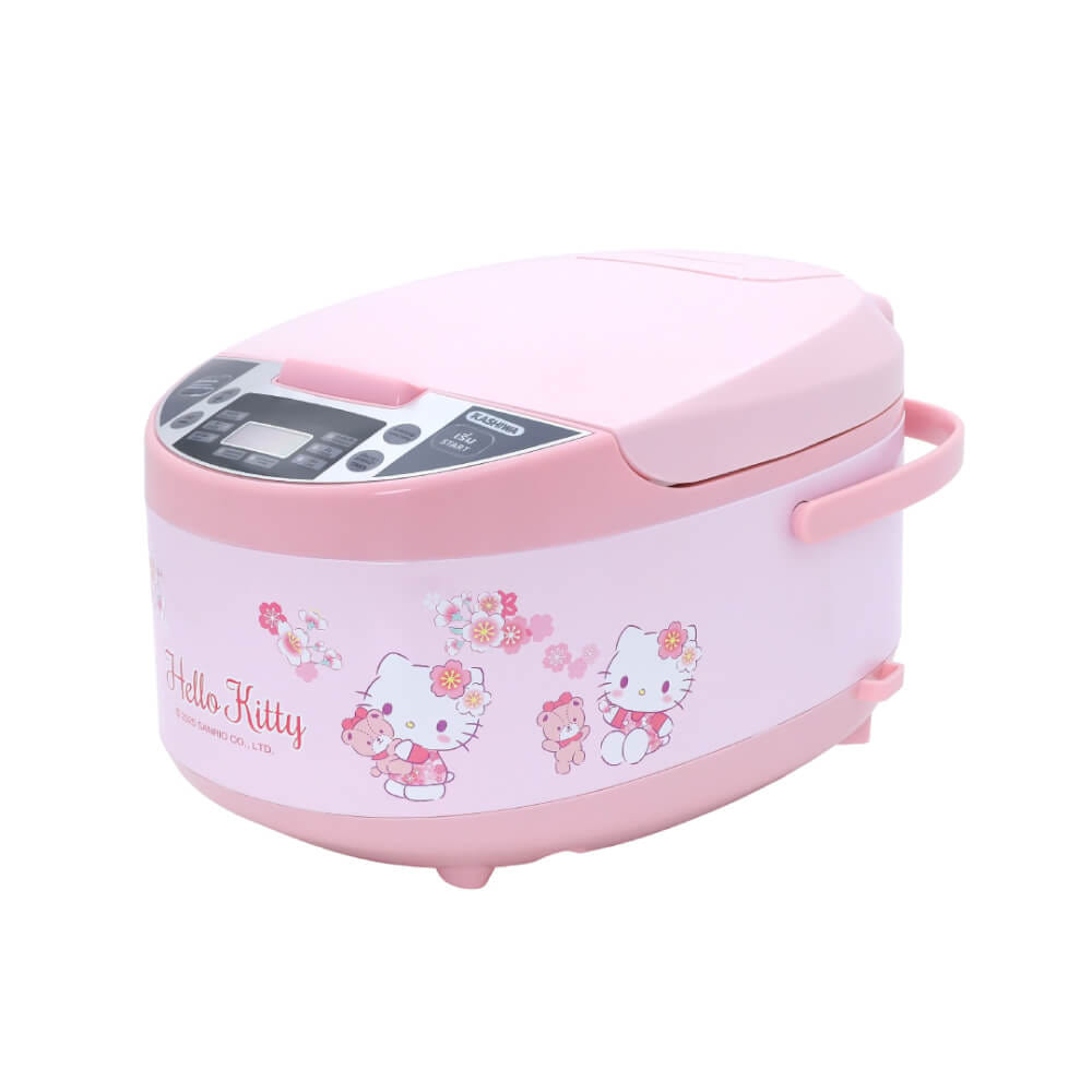 หม้อหุงข้าวดิจิตอล KASHIWA รุ่น RC-1803 ขนาด 1.8 ลิตร ลาย HELLO KITTY สีชมพู_0