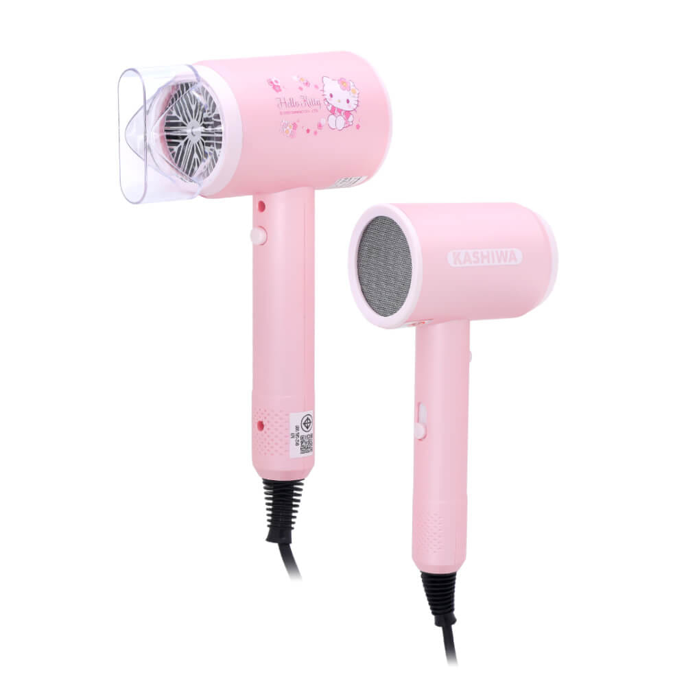 ไดร์เป่าผม KASHIWA รุ่น HR-1202 ลาย HELLO KITTY สีชมพู_0