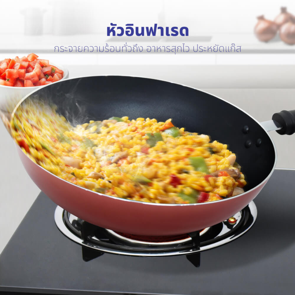 เตาแก๊สตั้งโต๊ะ KASHIWA รุ่น X-2300 สีดำ_2