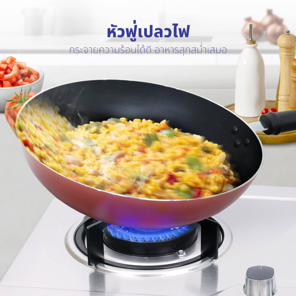 เตาแก๊สตั้งโต๊ะ OXYGEN รุ่น Q-5006 สีเงิน_3
