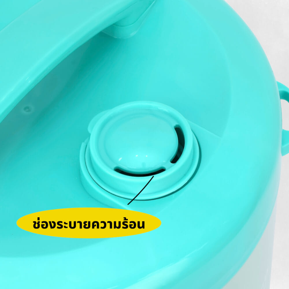 หม้อหุงข้าว SUPER HERO DC KASHIWA รุ่น RC-113 ขนาด 1 ลิตร สีฟ้า_4