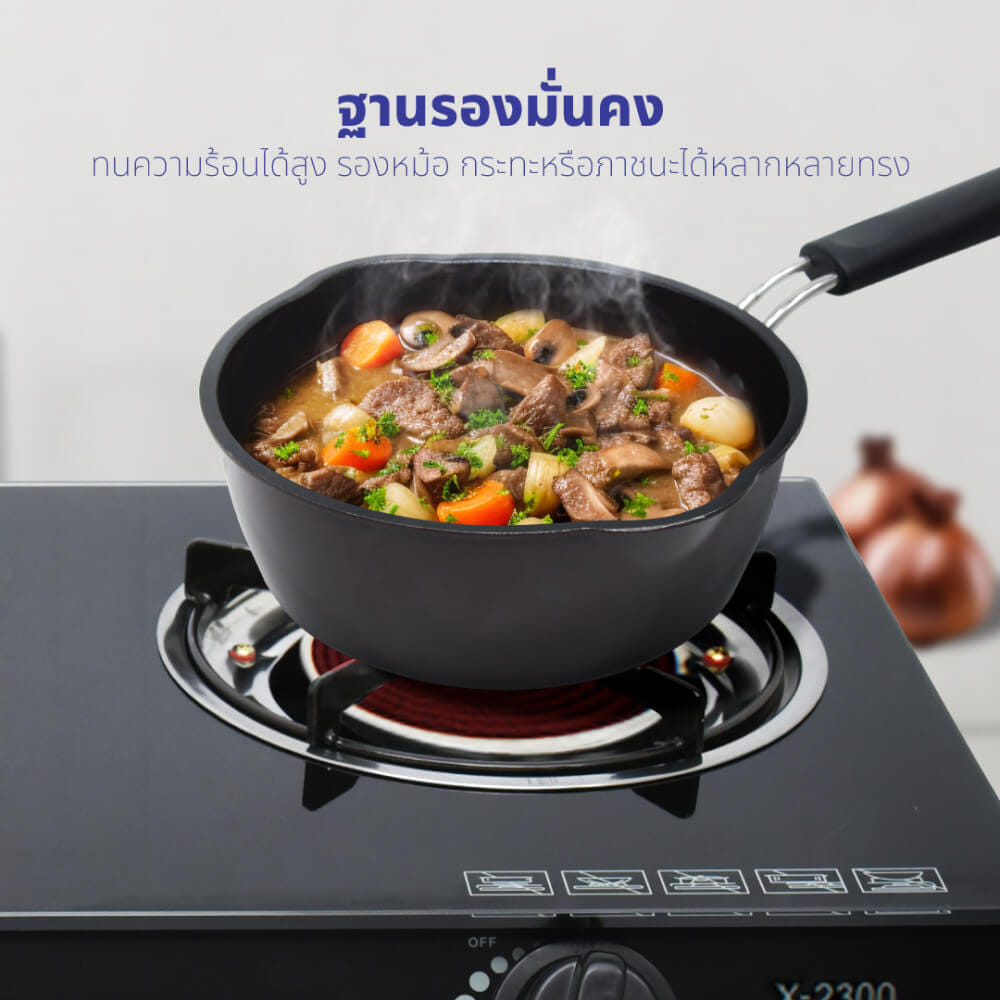เตาแก๊สตั้งโต๊ะ KASHIWA รุ่น X-2300 สีดำ_5