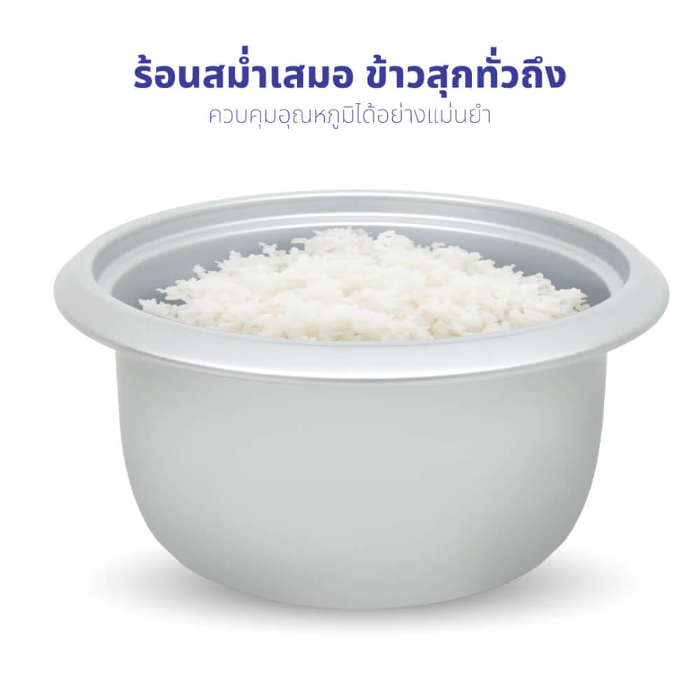 หม้อหุงข้าว HELLO KITTY KASHIWA รุ่น RC-818 ขนาด 1.8 ลิตร สีชมพู_5