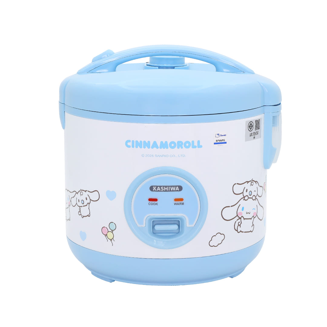 หม้อหุงข้าว KASHIWA รุ่น RC-117 ความจุ 1 ลิตร ลาย Cinnamoroll