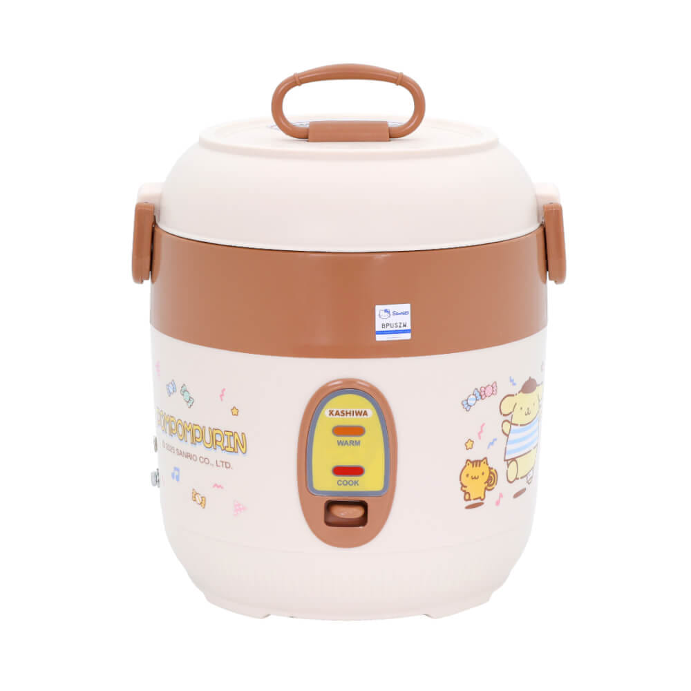 หม้อหุงข้าว KASHIWA รุ่น RC-067 ขนาด 0.6 ลิตร ลาย POMPOMPURIN สีน้ำตาล_6