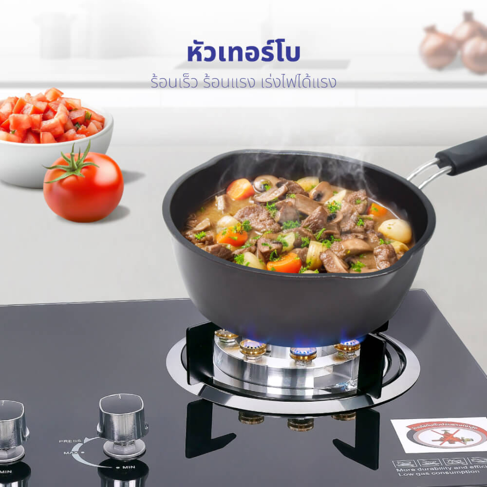 ชุดเซต เครื่องดูดควัน + เตาฝังแก๊ส 2 หัว KASHIWA PSD-309H+ X-5600 _7