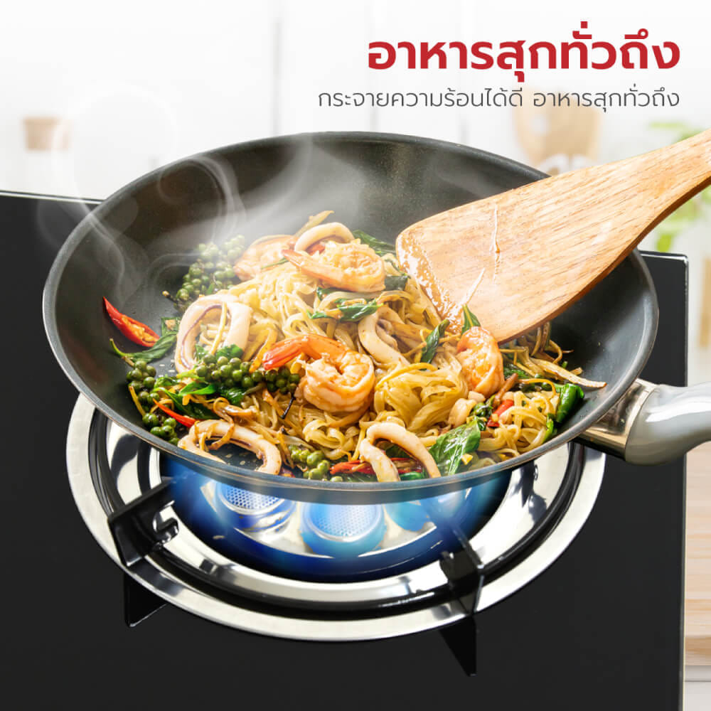 ชุดเซต เครื่องดูดควัน + เตาแก๊ส 2หัว KASHIWA PSD-308H + X-2500 +สายปรับแรงดันต่ำ_7