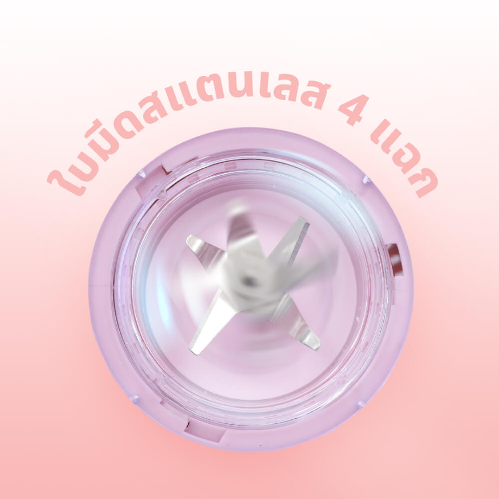 เครื่องปั่นอเนกประสงค์ KASHIWA รุ่น KW-889 HELLO KITTY สีชมพู_8