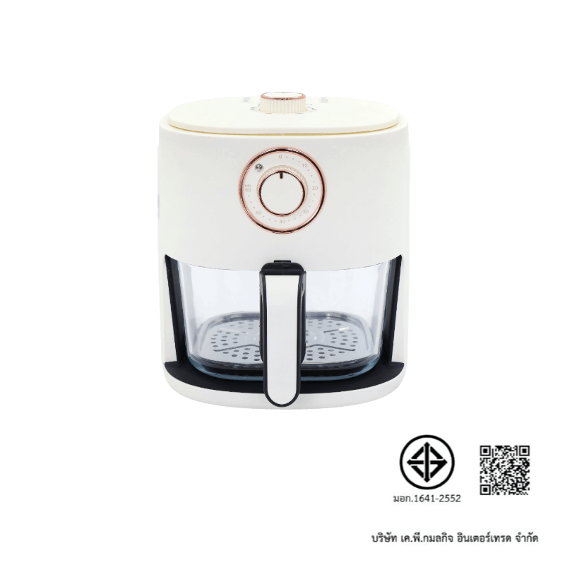 หม้อทอดไร้น้ำมัน OXYGEN รุ่น KW-816 ขนาด 4 ลิตร สีขาว_11