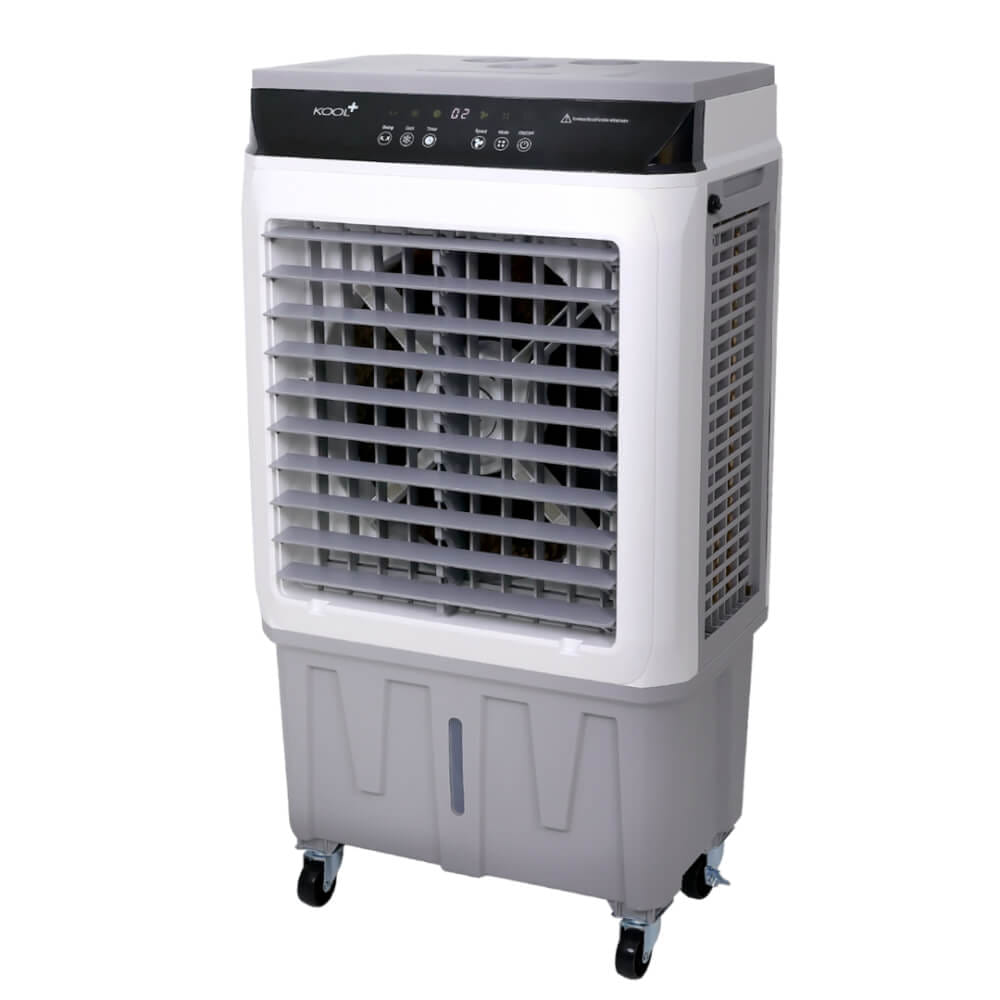 พัดลมไอเย็น KASHIWA รุ่น KOOL+AC-801 ขนาด 30 ลิตร สีเทาขาว_0
