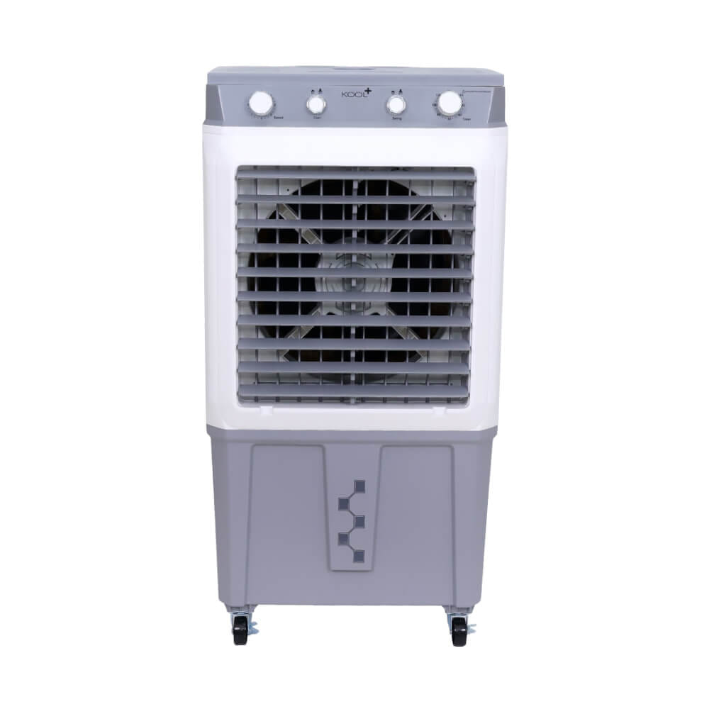 พัดลมไอเย็น KASHIWA รุ่น KOOL+AC-1601 ขนาด 40 ลิตร สีเทาขาว_1