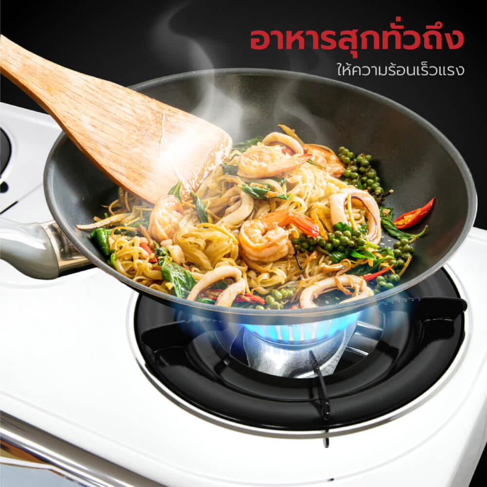 เตาแก๊สตั้งโต๊ะ KASHIWA รุ่น K-2000 สีเงิน_5