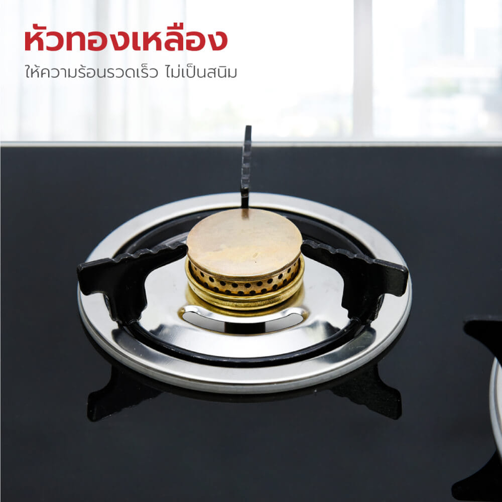 เตาแก๊สตั้งโต๊ะ KASHIWA รุ่น X-3006 สีดำ_6
