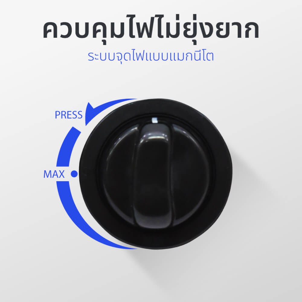 เตาแก๊สตั้งโต๊ะ KASHIWA รุ่น X-1300 สีดำ_7
