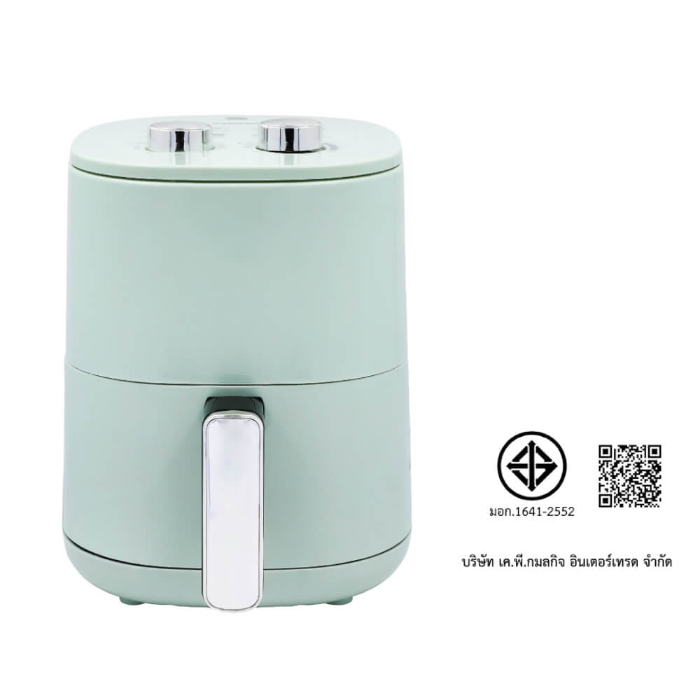 หม้อทอดไร้น้ำมัน KASHIWA รุ่น KW-818 1000W สีเขียว_11