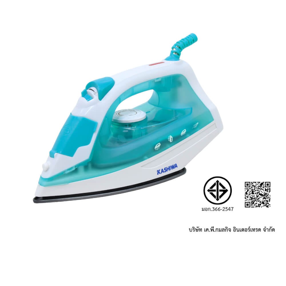 เตารีดไอน้ํา KASHIWA รุ่น HD-202 สีเขียวขาว_10