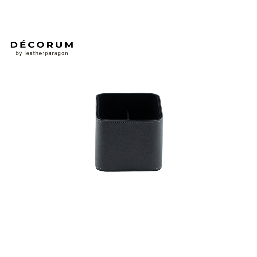 ที่วางรีโมตหนัง Decorum 16x16x15 cm สีเทา_2