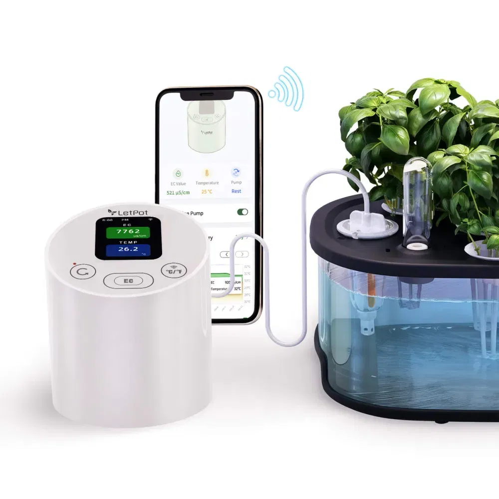 เครื่องวัด EC อัจฉริยะ LetPot EC Meter (ควบคุมผ่าน smart mobile app)