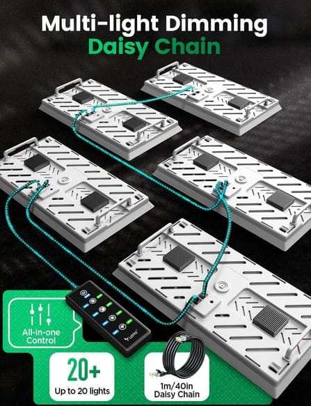 ไฟปลูกต้นไม้ในร่มอัจฉริยะ LED 100W LETPOT SMART GROW LIGHT (ควบคุมผ่าน MOBILE APPLICATION_5