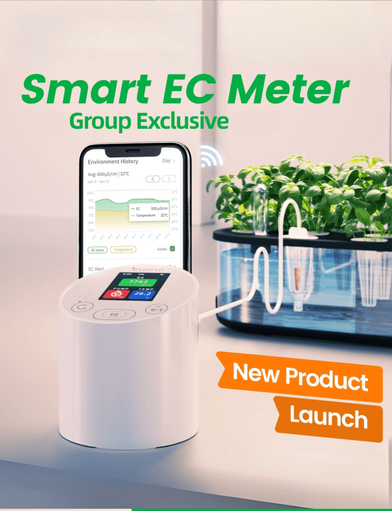 เครื่องวัด EC อัจฉริยะ LetPot EC Meter (ควบคุมผ่าน smart mobile app)_10