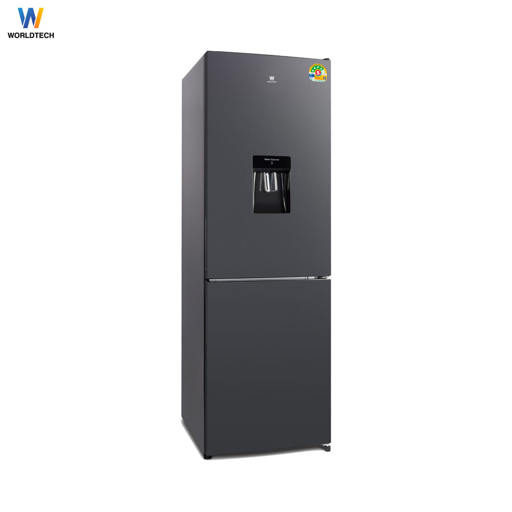 ตู้เย็น 2 ประตู WORLDTECH รุ่น WT-MRF-236W ขนาด 8.2 คิว ความจุ 231 ลิตร สีเงิน
