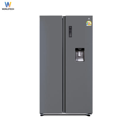 ตู้เย็น SIDE BY SIDE WORLDTECH รุ่น WT-MRF-560W_SIL ขนาด 18.6 คิว ความจุ 525 ลิตร สีเงิน_1
