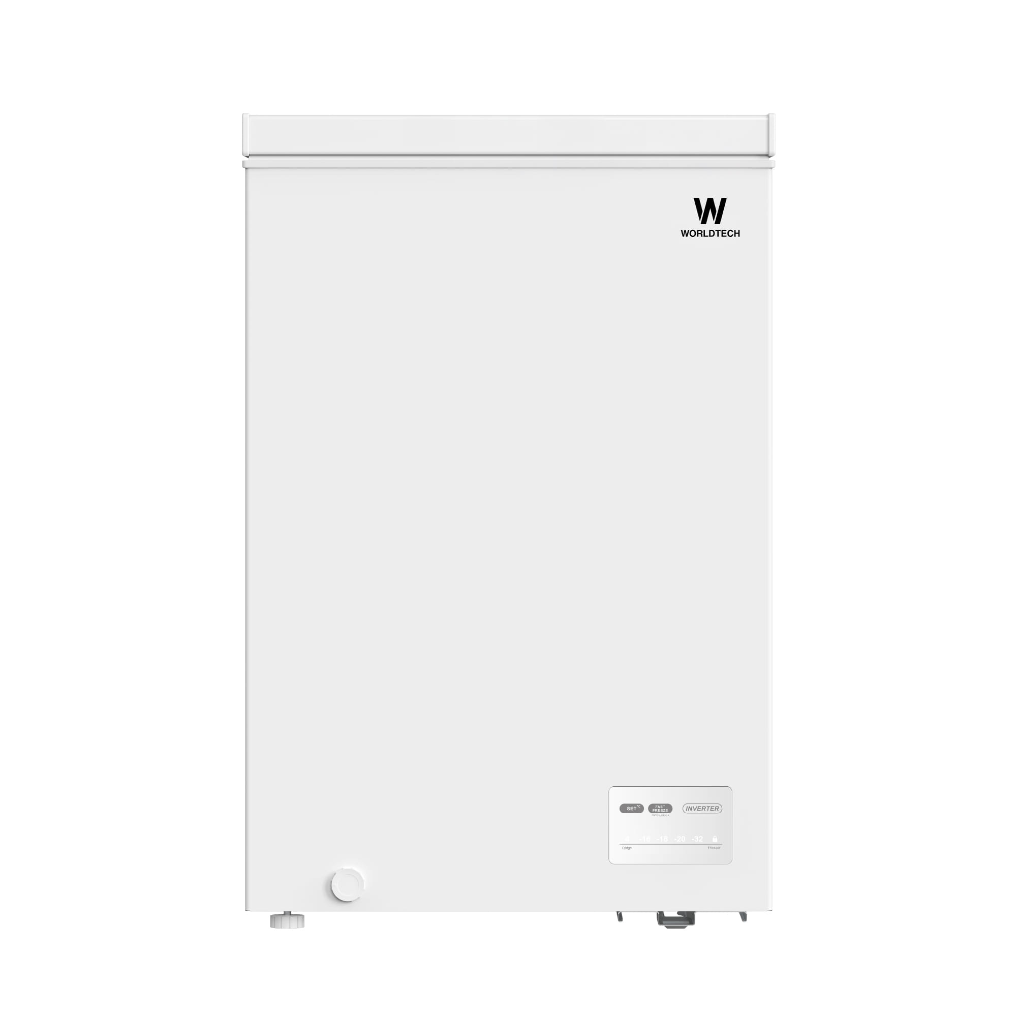 ตู้แช่แข็ง ระบบ INVERTER WORLDTECH รุ่น WT-FZ100-INV ขนาด 3.6 คิว ความจุ 102 ลิตร สีขาว_0
