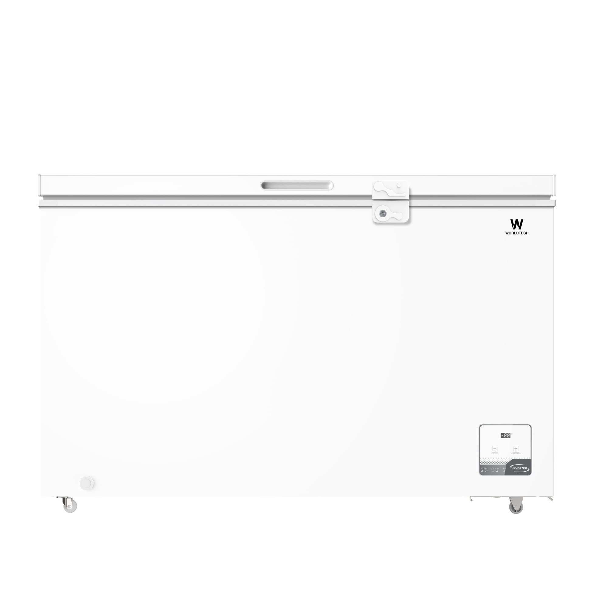 ตู้แช่แข็ง ระบบ INVERTER WORLDTECH รุ่น WT-FZI-400 ขนาด 13.4 คิว ความจุ 380 ลิตร สีขาว_0