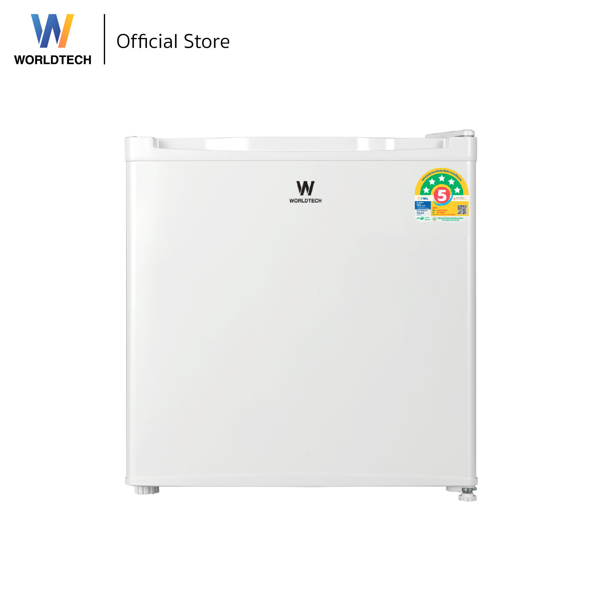 ตู้เย็น มินิบาร์ WORLDTECH รุ่น WT-MB48 ขนาด  1.7 คิว ความจุ 46 ลิตร สีขาว_1