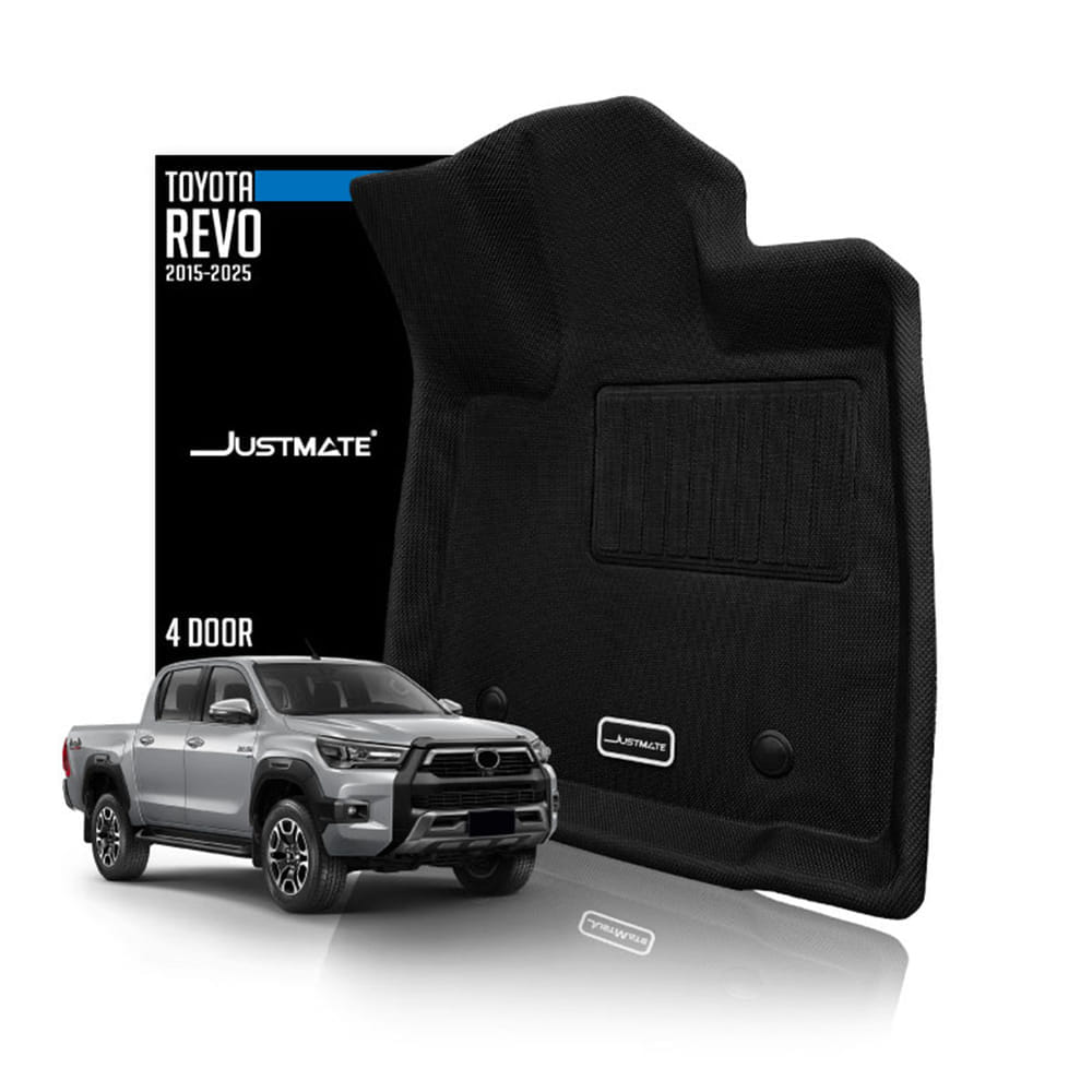 พรมปูพื้นรถยนต์ JUSTMATE TOYOTA REVO 4D AT 2015-2025