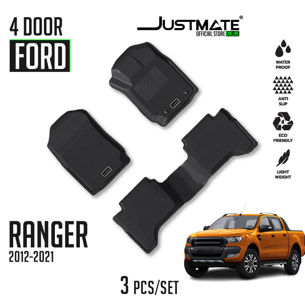 พรมปูพื้นรถยนต์ JUSTMATE FORD RANGER 2012-2021