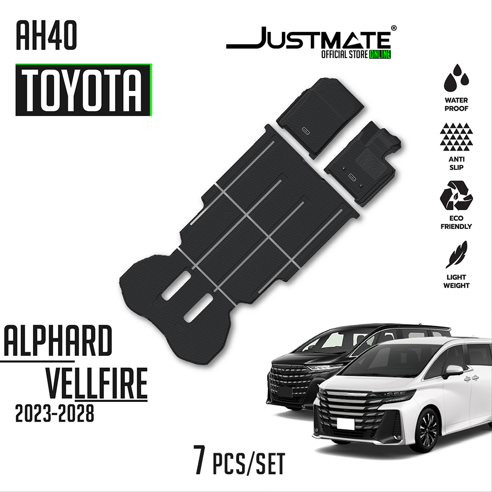 พรมปูพื้นรถยนต์ JUSTMATE TOYOTA ALPHARD AH40 2023-2028