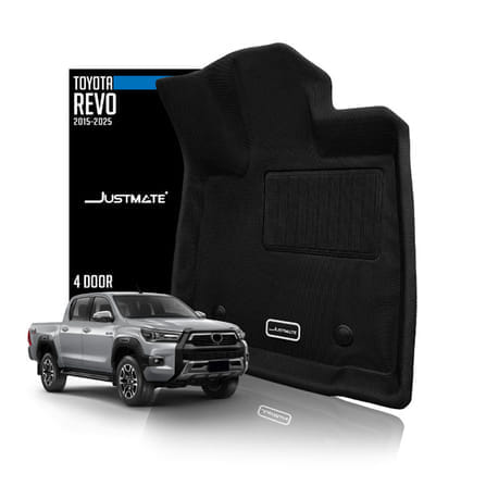 พรมปูพื้นรถยนต์ JUSTMATE TOYOTA REVO 4D AT 2015-2025_0