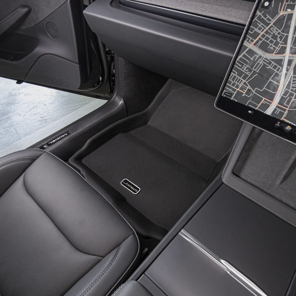 พรมปูพื้นรถยนต์ JUSTMATE TESLA MODEL 3 HIGHLAND 2023-2026_5