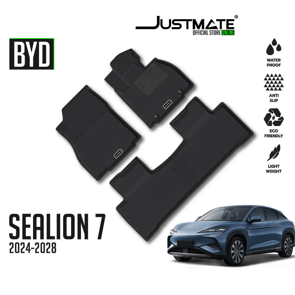 พรมปูพื้นรถยนต์ JUSTMATE BYD SEALION 7 2024 - 2028_9