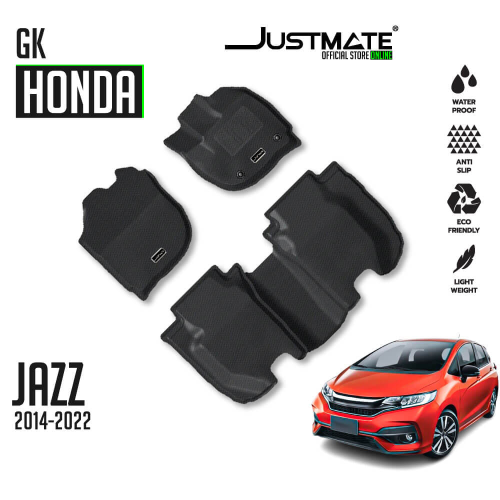 พรมปูพื้นรถยนต์ JUSTMATE HONDA JAZZ GK 2014-2022
