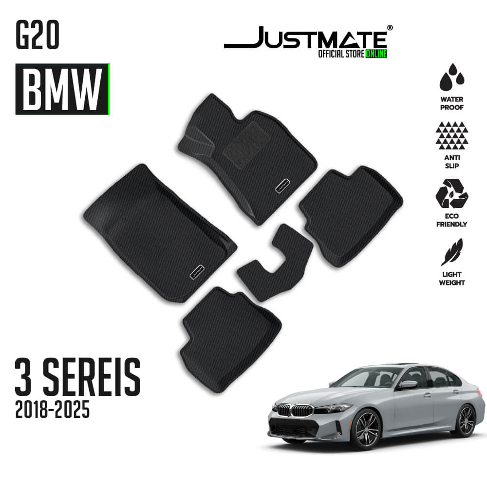 พรมปูพื้นรถยนต์ JUSTMATE BMW 3 SEREIS G20 2018-2025