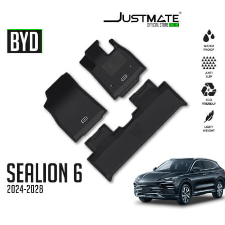 พรมปูพื้นรถยนต์ JUSTMATE BYD SEALION 6 2024 - 2028_9