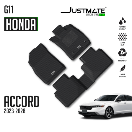 พรมปูพื้นรถยนต์ JUSTMATE HONDA ACCORD G11 2023 - 2028_12