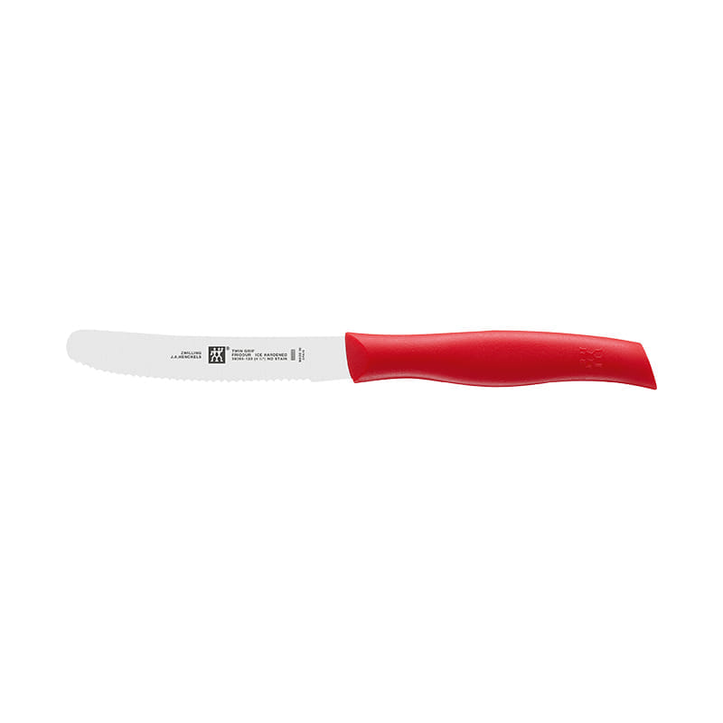 มีด ZWILLING รุ่น Twin Grip สแตนเลส ขนาด 12 ซม. - สีแดง N38095121