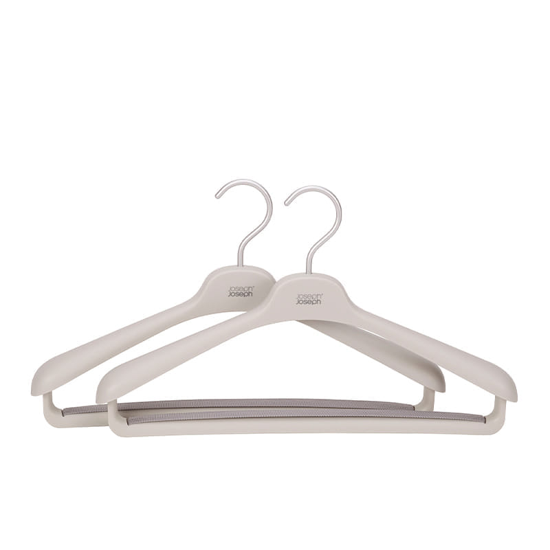 ชุดไม้แขวนเสื้อสำหรับสูทและเสื้อโค้ท 2 ชิ้น Joseph Joseph รุ่น Orderly สี Ecru N55017