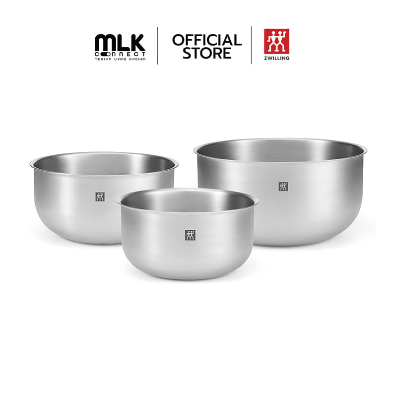 ชุดชามเตรียมอาหาร ZWILLING 3 ชิ้น 17, 21, 25 ซม. N1030705
